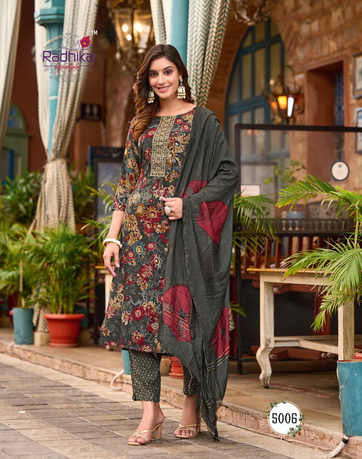 Seerat Vol 5 By Radhika Designer Readymade Suits Catalog
